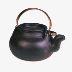 黑陶茶壶素材