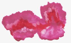 瀛愬嵴鐥曡抗紫红色水彩效果高清图片
