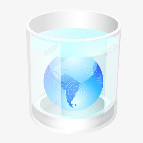 玻璃水杯png免抠素材_新图网 https://ixintu.com 模型 玻璃水杯