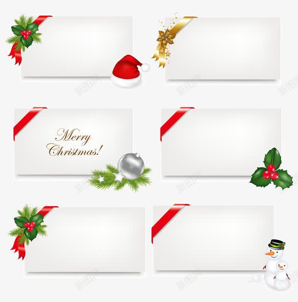 圣诞书信png免抠素材_新图网 https://ixintu.com 圣诞元素 圣诞标签 圣诞节日 矢量圣诞书信