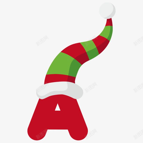 圣诞字母Apng免抠素材_新图网 https://ixintu.com 3D字母 圣诞字母A 圣诞帽 圣诞帽创意字母 字母带圣诞帽 彩色字母 彩色立体字 立 红色 艺术字 艺术字母