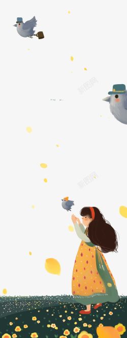 飞天小鸟素材