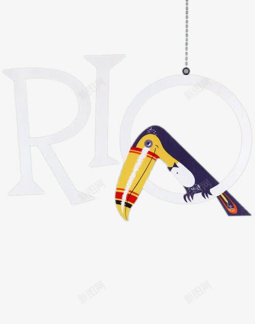 英文RIO与鹦鹉png免抠素材_新图网 https://ixintu.com 海报设计 英文RIO 装饰图案 鹦鹉