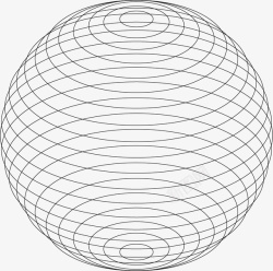 白色地球矢量图素材