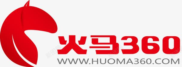 火马汽车logo图标png_新图网 https://ixintu.com 360 logo 火马 红色