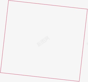 红色扭转边框png免抠素材_新图网 https://ixintu.com 红色 纹理 背景 装饰元素