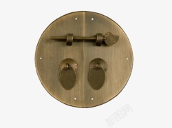 圆工艺圆形铜锁高清图片
