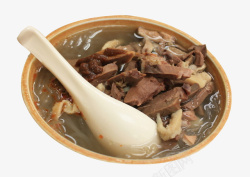 清炖汤美味清炖牛杂粉条汤高清图片