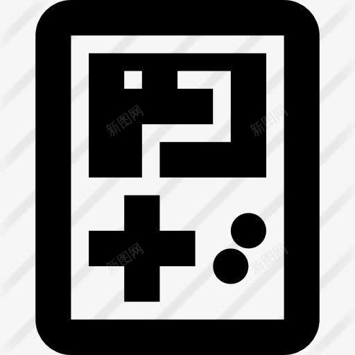 游戏机图标png_新图网 https://ixintu.com 休闲玩家 便携式电子 多媒体 技术 游戏 游戏控制台 装置