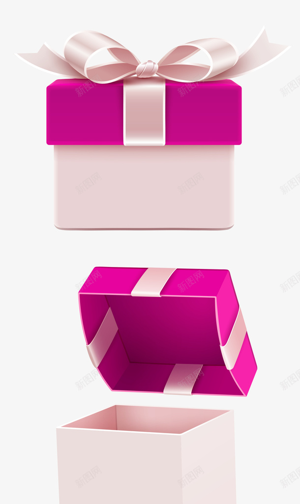 紫色简约礼物盒装饰图案png免抠素材_新图网 https://ixintu.com 免扣PNG 礼物盒 简约 紫色 装饰图案