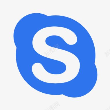 沟通skype图标图标