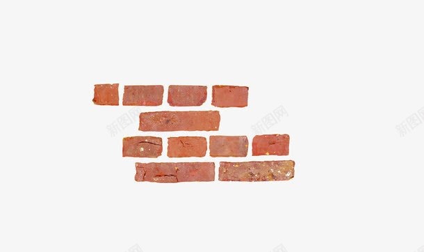橙色漂亮砖块png免抠素材_新图网 https://ixintu.com 创意砖块 橙色砖块 漂亮砖块 砖块
