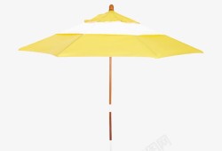 黄色油纸伞素材