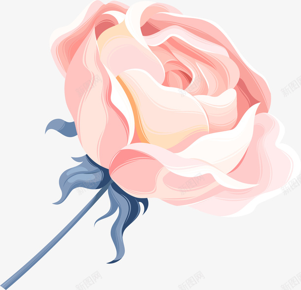 粉色玫瑰花png免抠素材_新图网 https://ixintu.com png图形 png装饰 玫瑰花 粉色 花朵 装饰