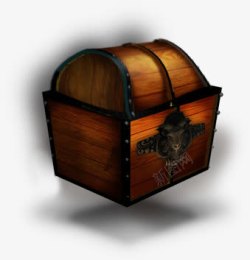 木制宝箱png黑色木制宝箱高清图片
