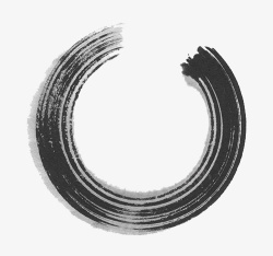 墨色素材