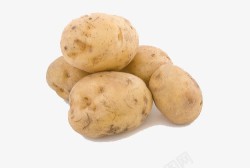 5个土豆土豆高清图片