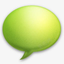 绿色Chat对话气泡png免抠素材_新图网 https://ixintu.com chat 对话 气泡 绿色