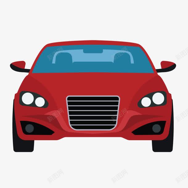 红色质感轿车汽车png免抠素材_新图网 https://ixintu.com 汽车 红色 红色质感 质感 轿车