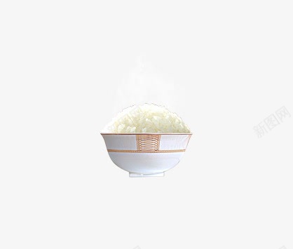 一碗米饭png免抠素材_新图网 https://ixintu.com 一碗米饭 瓷碗 米饭