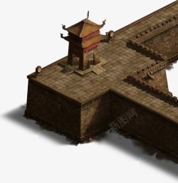 建筑城楼素材