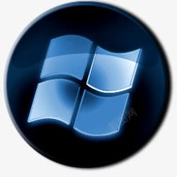 Blueicle赢得标志Programsicons图标高清图片