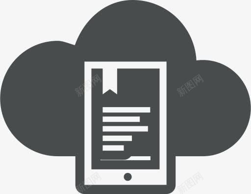 云通信显示电子书阅读器教育电子图标png_新图网 https://ixintu.com Cloud communication display education ereader iPad ipad 云 教育 显示 电子书阅读器 通信