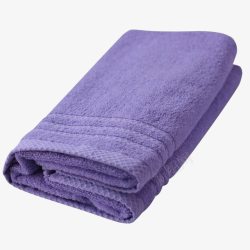 透气毛巾紫色毛巾高清图片