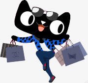天猫购物png免抠素材_新图网 https://ixintu.com 双11 天猫 狂欢 购物