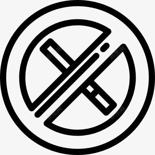不吸烟图标png_新图网 https://ixintu.com nosmoking 不健康 不吸烟的信号 吸烟 标志 禁止 香烟