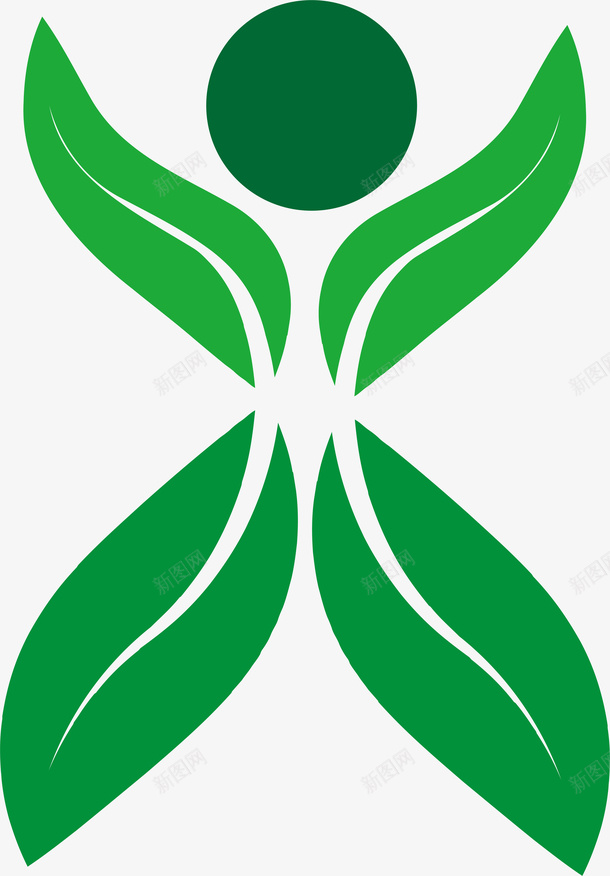 环保绿色图标png_新图网 https://ixintu.com 卡通 卡通树 手绘树 树 树叶 树木 植物 植物花朵矢量 灌木 环保标准 自然