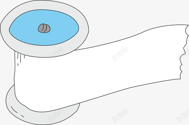 纸卷png免抠素材_新图网 https://ixintu.com png 卡通 白色 矢量素材 纸卷