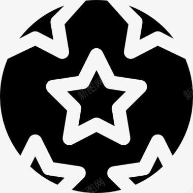 球与Stars图标图标