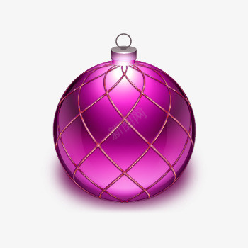 紫红色的圣诞装饰球png免抠素材_新图网 https://ixintu.com 圣诞节 紫红色 装饰图案 装饰球