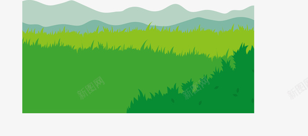 郊外原野草地风景矢量图eps免抠素材_新图网 https://ixintu.com 矢量草地 矢量郊外原野草地 郊外原野草地风景 郊外原野草地风景矢量 矢量图