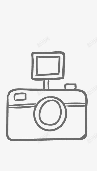 卡通单反相机图标png_新图网 https://ixintu.com 单反 卡通 卡通单反相机 摄像 摄影 相机