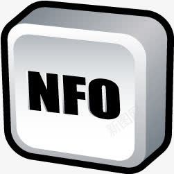 手绘字母NFO电脑图标图标