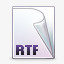 RTF格式文件格式themeshock图标图标