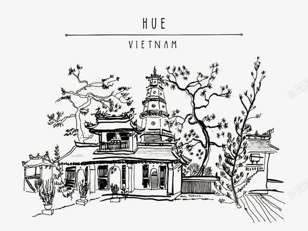 越南插图png免抠素材_新图网 https://ixintu.com 创意 插图 越南