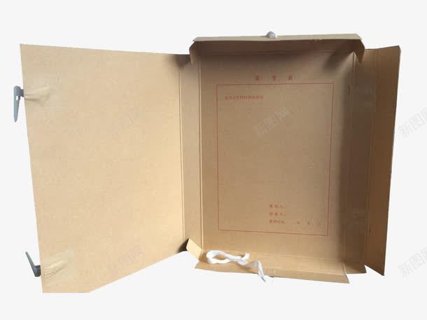 牛皮纸色档案盒png免抠素材_新图网 https://ixintu.com 展开的 档案盒 牛皮纸色