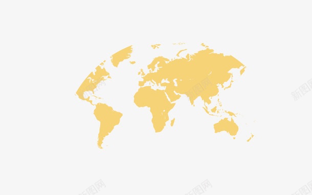 世界地图png免抠素材_新图网 https://ixintu.com 地图