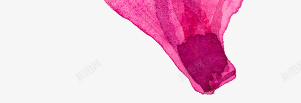 卡通手绘粉色的花瓣png免抠素材_新图网 https://ixintu.com 创意 动漫动画 卡通 手绘 水彩 粉色的花瓣