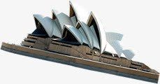 悉尼歌剧院建筑旅行素材