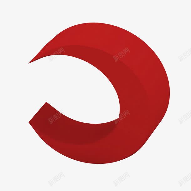 3D立体字母png免抠素材_新图网 https://ixintu.com 创意 站立 红色 艺术字