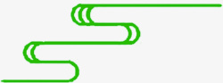 装饰元素绿色别素材