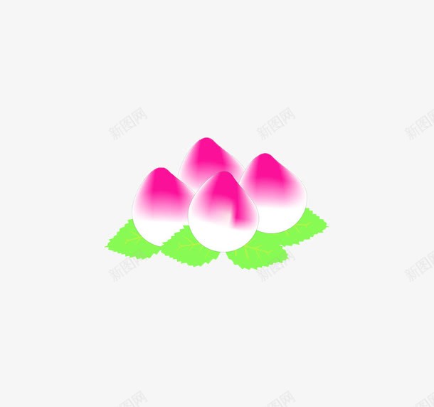 桃子psd免抠素材_新图网 https://ixintu.com 仙桃 桃子 水果
