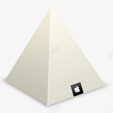 苹果商店卢浮宫金字塔图标图标