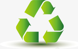 绿色回收标志素材