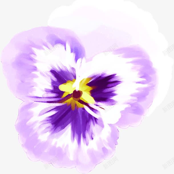 紫色插画海报花朵png免抠素材_新图网 https://ixintu.com 插画 海报 紫色 花朵 设计