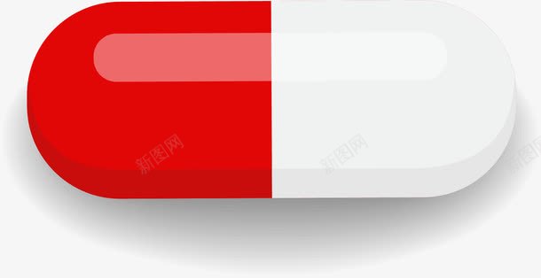手绘药丸png免抠素材_新图网 https://ixintu.com 扁平 手绘 药丸